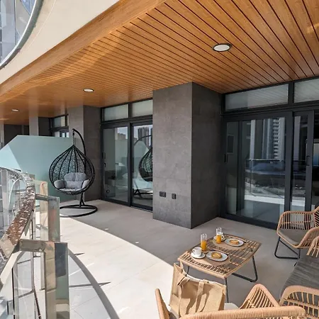 Sunset Waves Sun & בנידורם